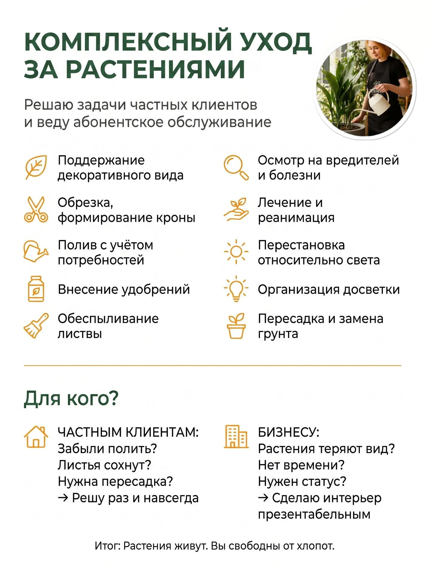 Уход за комнатными растениями - миниатюра 3