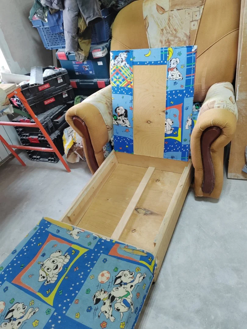 Кресло кровать бу - миниатюра 2