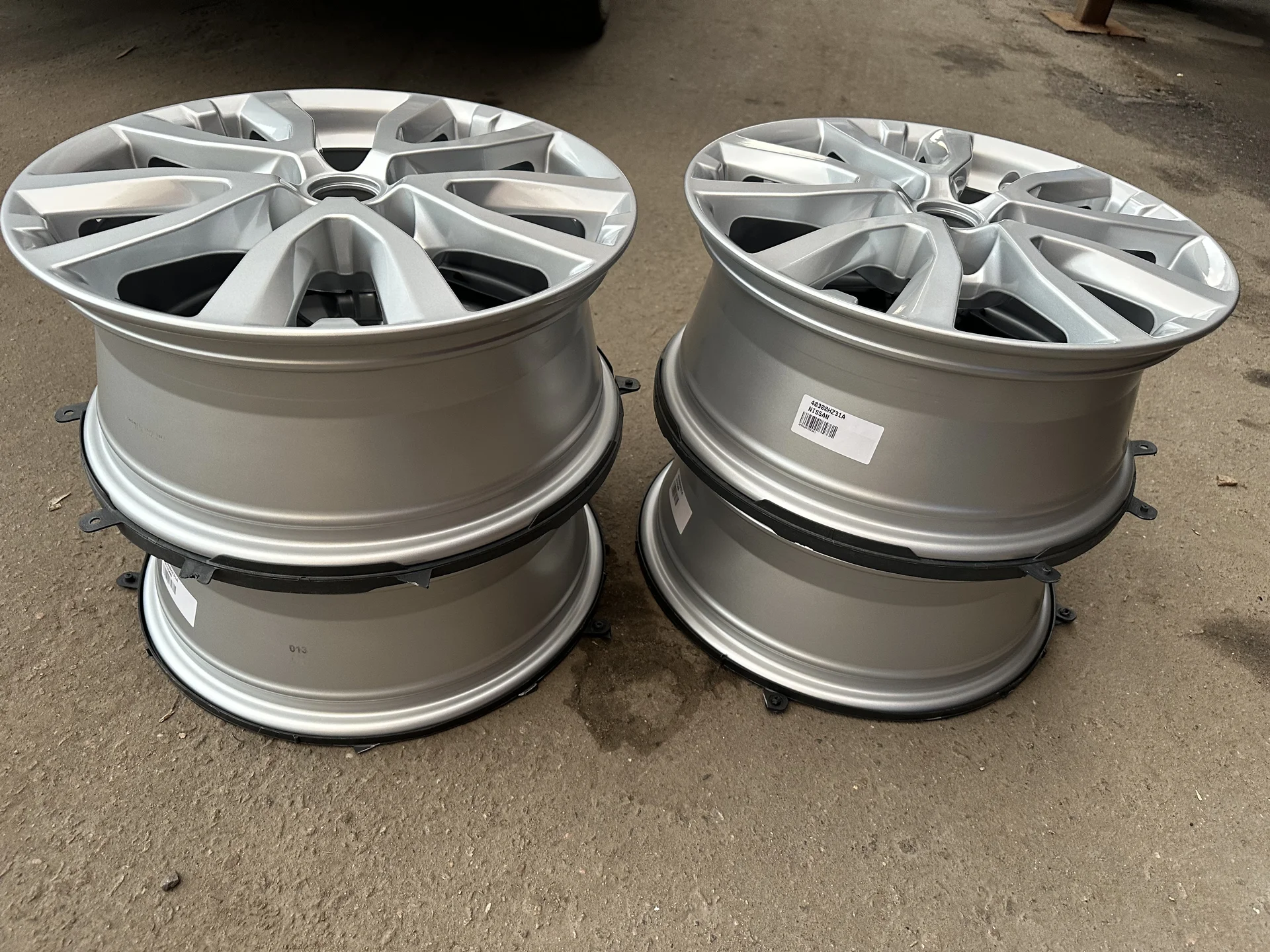 Диски новые литые 17’’ Nissan X trail T32 оригинал - миниатюра 11