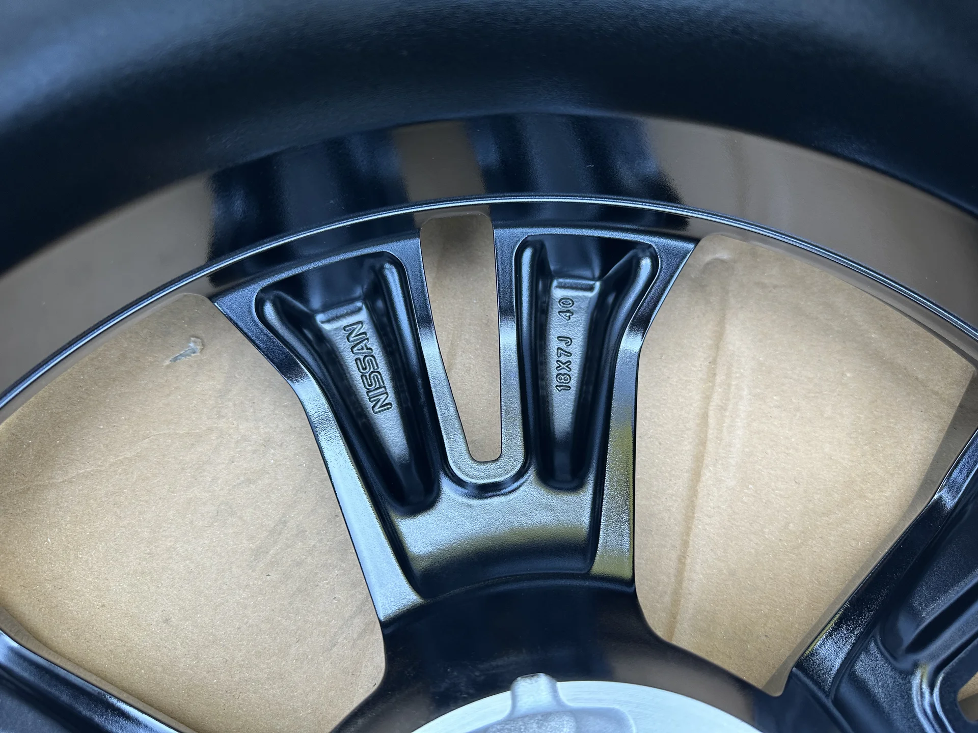 Литые диски новые 18 Nissan Qashqai (J11) оригинал - миниатюра 6