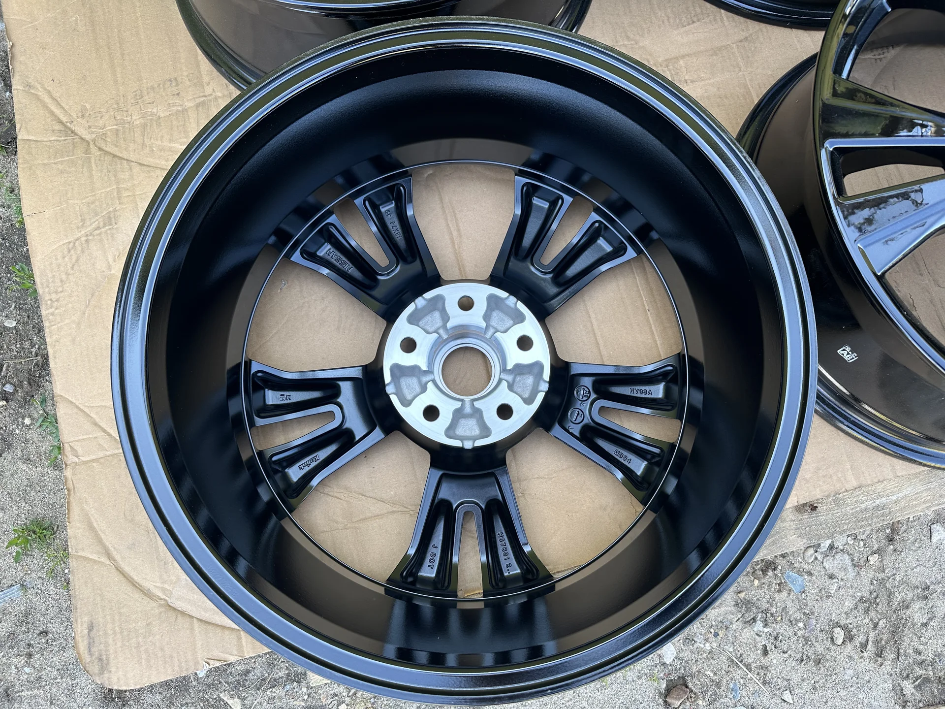 Литые диски новые 18 Nissan Qashqai (J11) оригинал - миниатюра 10