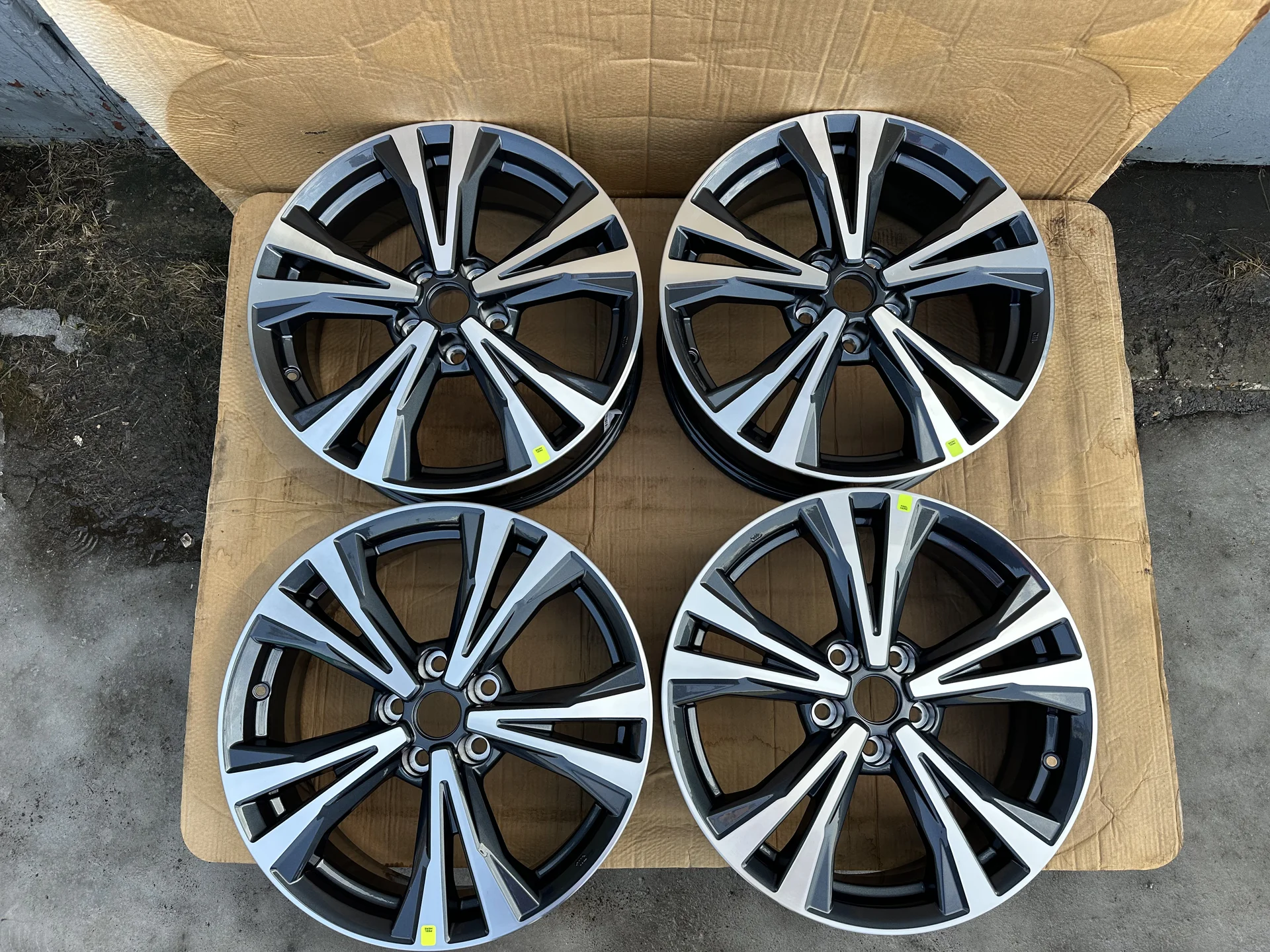 Новые оригинальные диски 18" Nissan Qashqai J11 - миниатюра 5