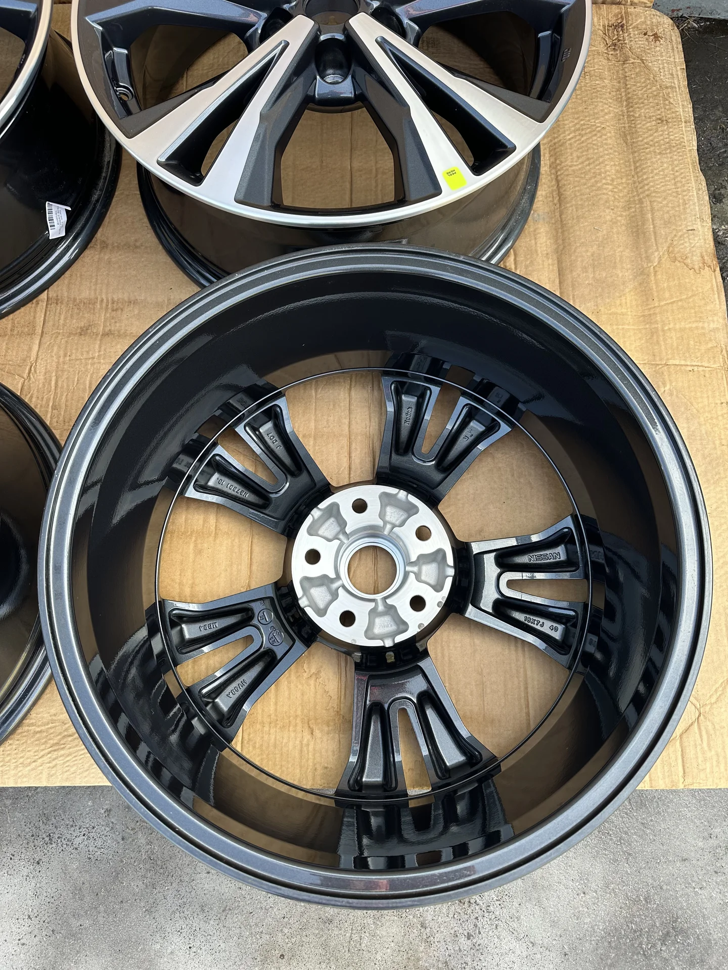 Новые оригинальные диски 18" Nissan Qashqai J11 - миниатюра 9