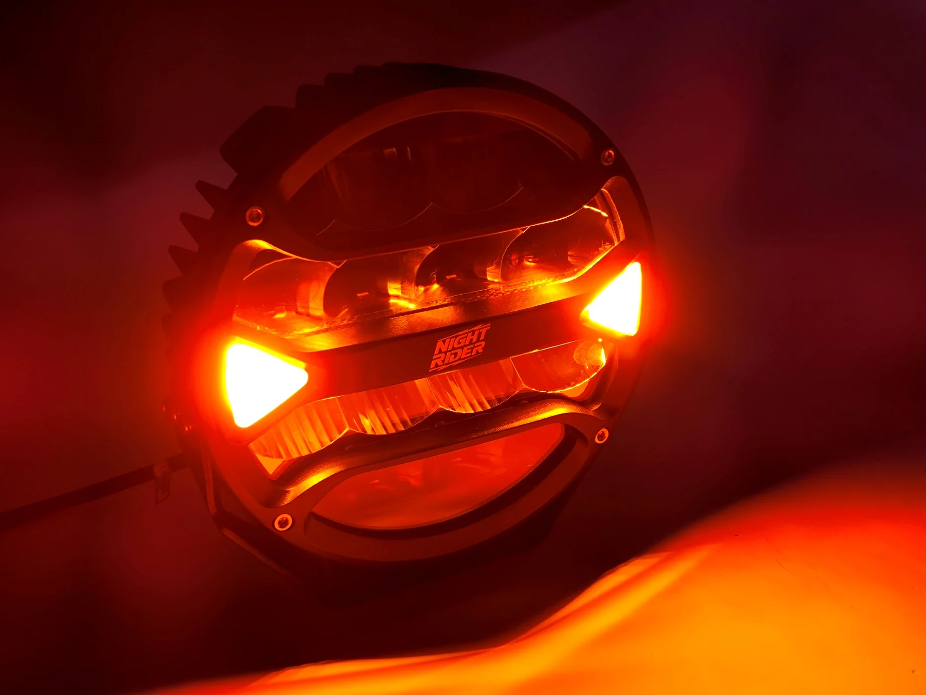 Фара Night Rider 9"-180W - Комбо света, 18000Lm - миниатюра 3