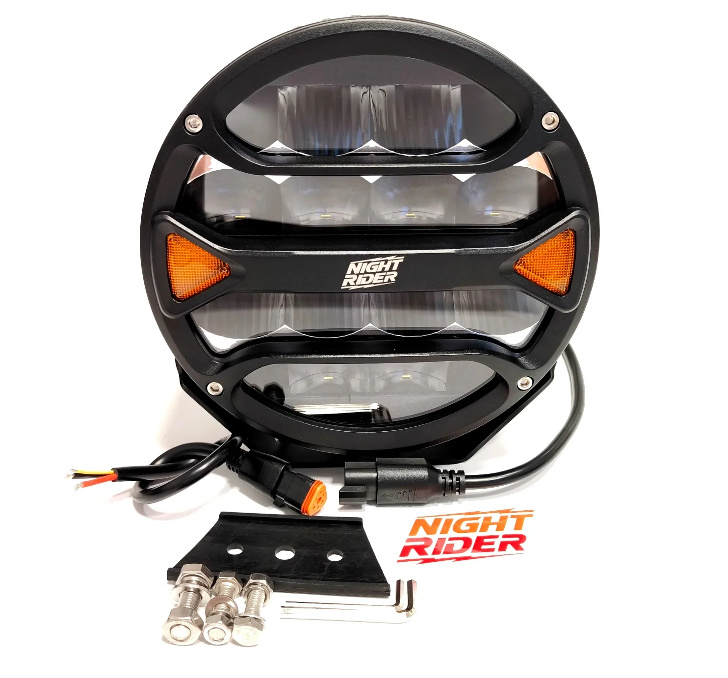 Фара Night Rider 9"-180W - Комбо света, 18000Lm - миниатюра 4