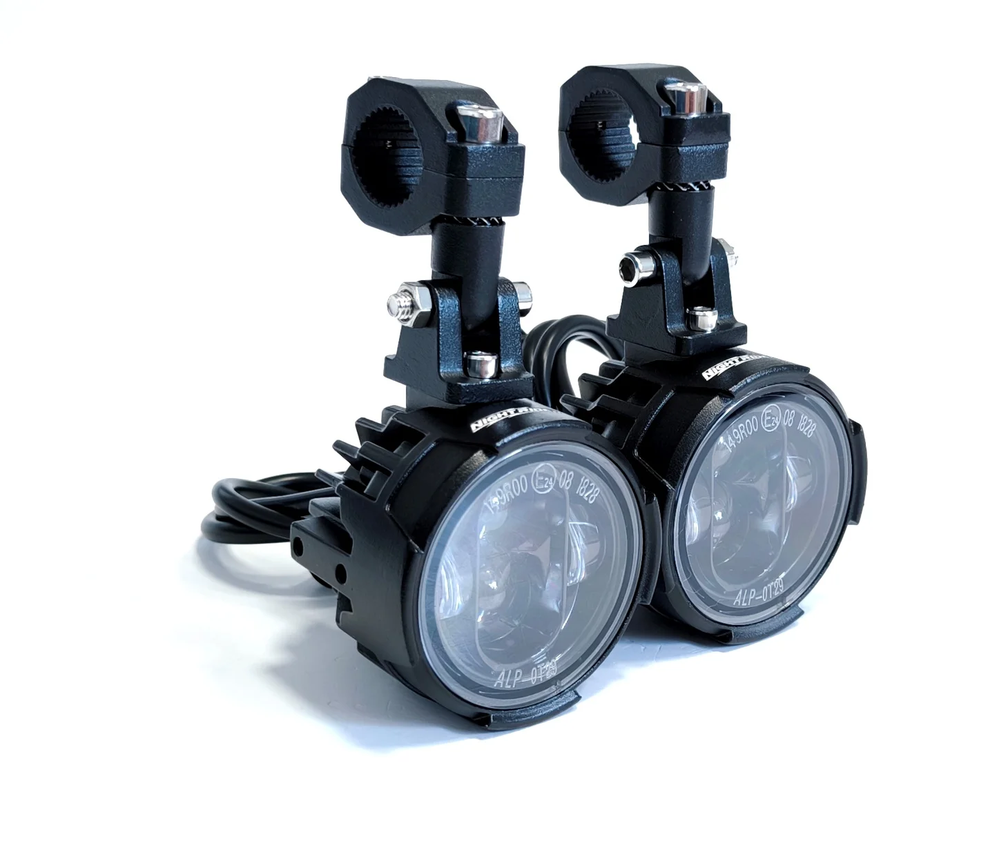 Противотуманные мото фары 60W - Белый свет - миниатюра 6