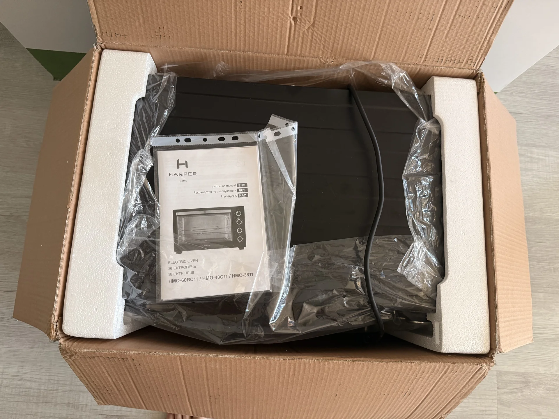 Мини-печь harper HMO-3811 - миниатюра 5