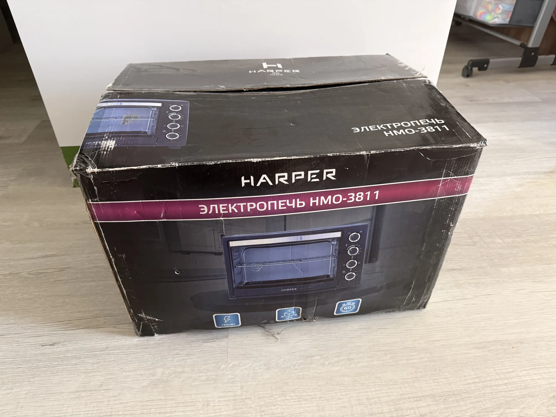 Мини-печь harper HMO-3811 - миниатюра 6