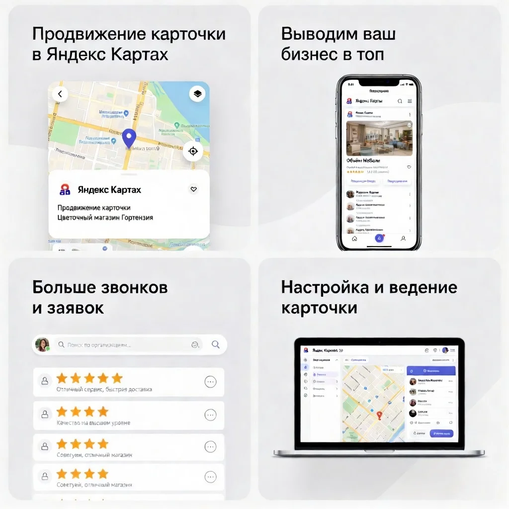 📍 Продвижение карточки Яндекс Карты - миниатюра 2