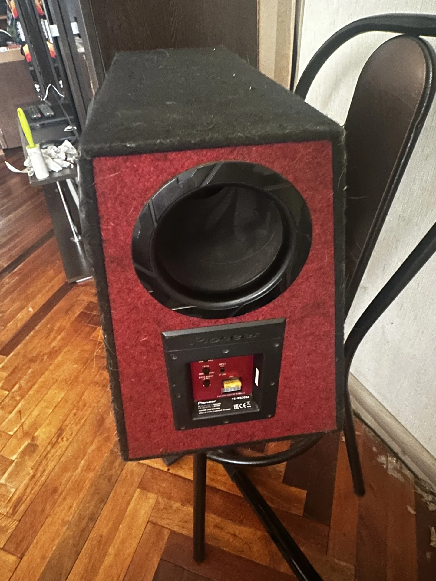 Сабвуфер pioner ts-wx300a - миниатюра 4