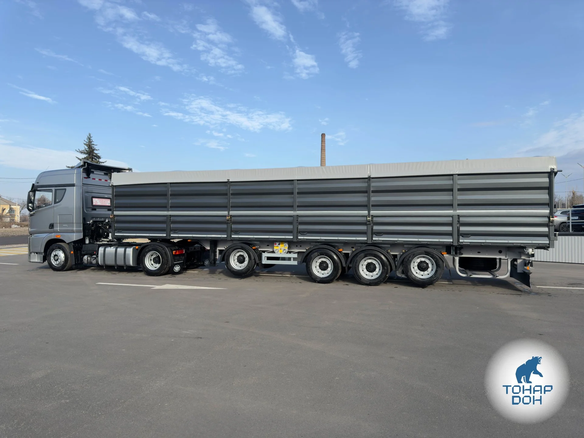 Полуприцеп зерновоз ТОНАР 99892 Б65 - миниатюра 6