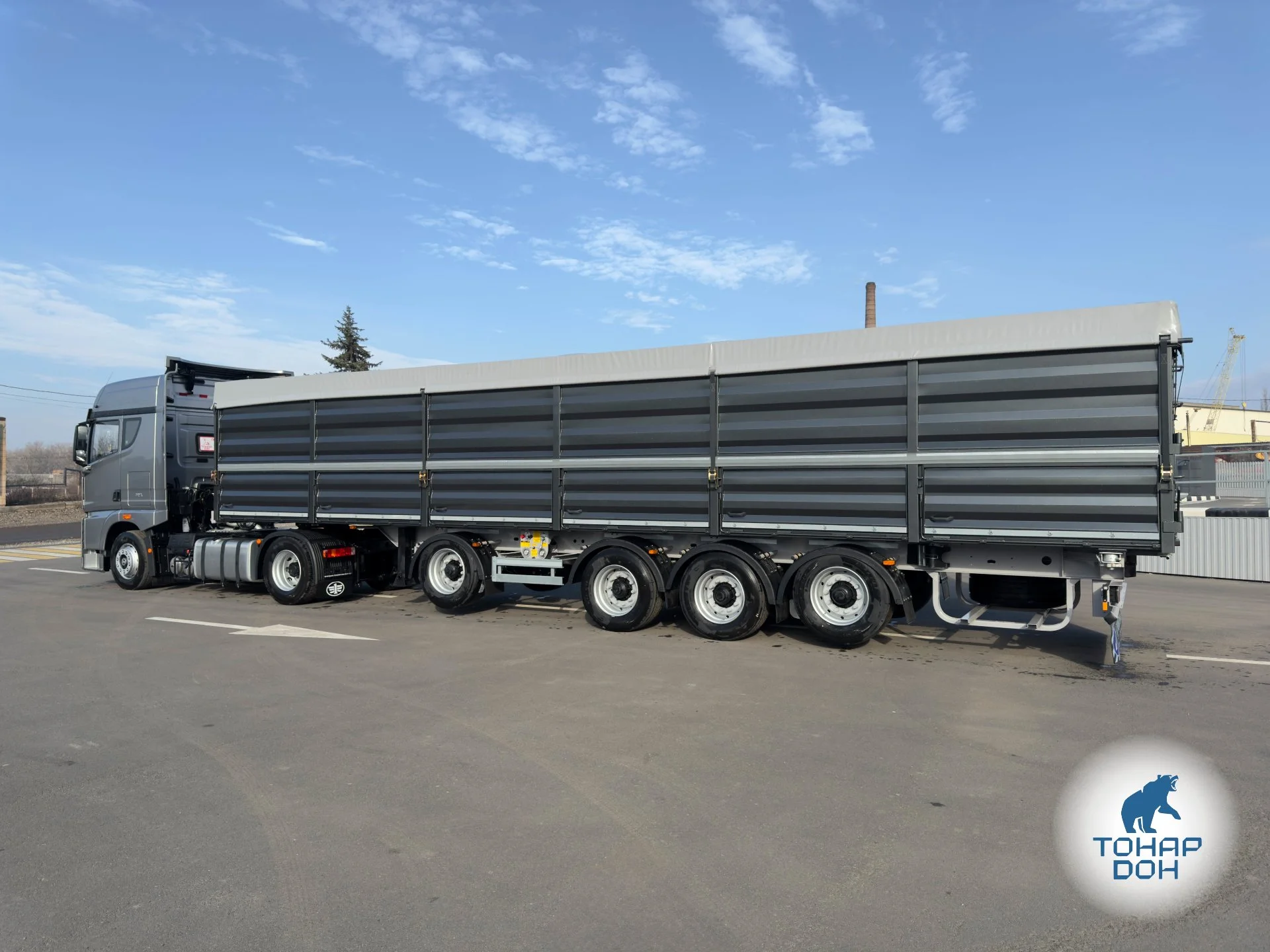 Полуприцеп зерновоз ТОНАР 99892 Б65 - миниатюра 24