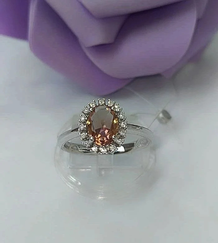 Серебряное кольцо с султанитом - изображение 1
