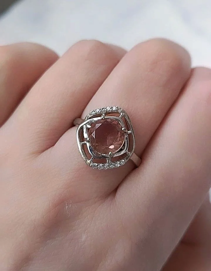 Серебряное кольцо с султанитом - миниатюра 5