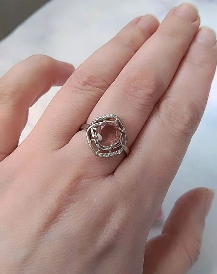Серебряное кольцо с султанитом - миниатюра 6