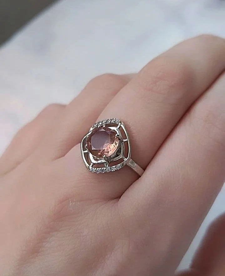 Серебряное кольцо с султанитом - миниатюра 7