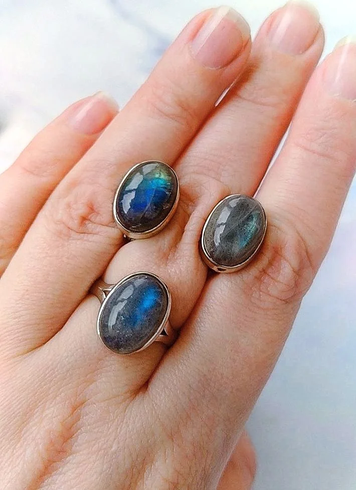 Серебряный комплект с лабрадорами - миниатюра 4