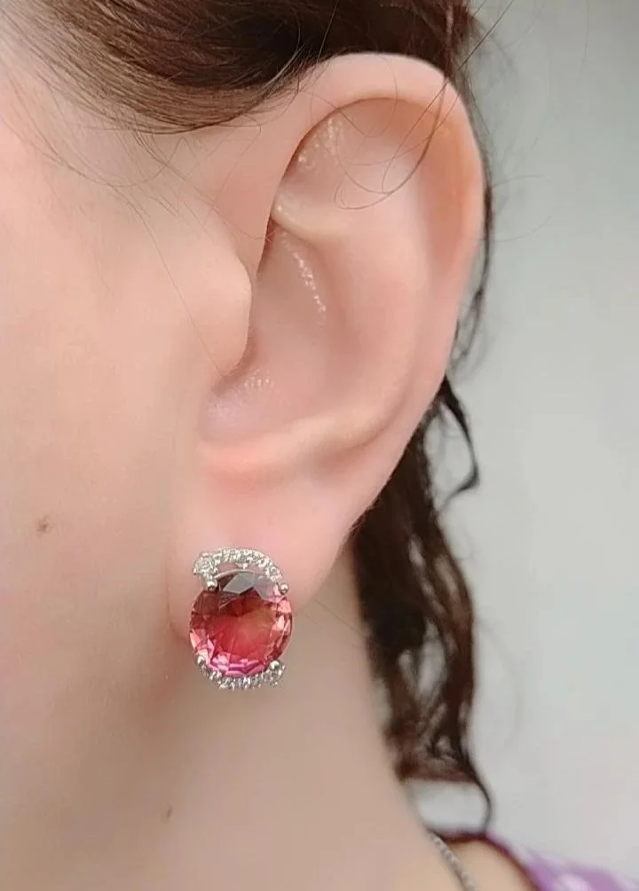Серебряный комплект с радужным кварцем - миниатюра 4