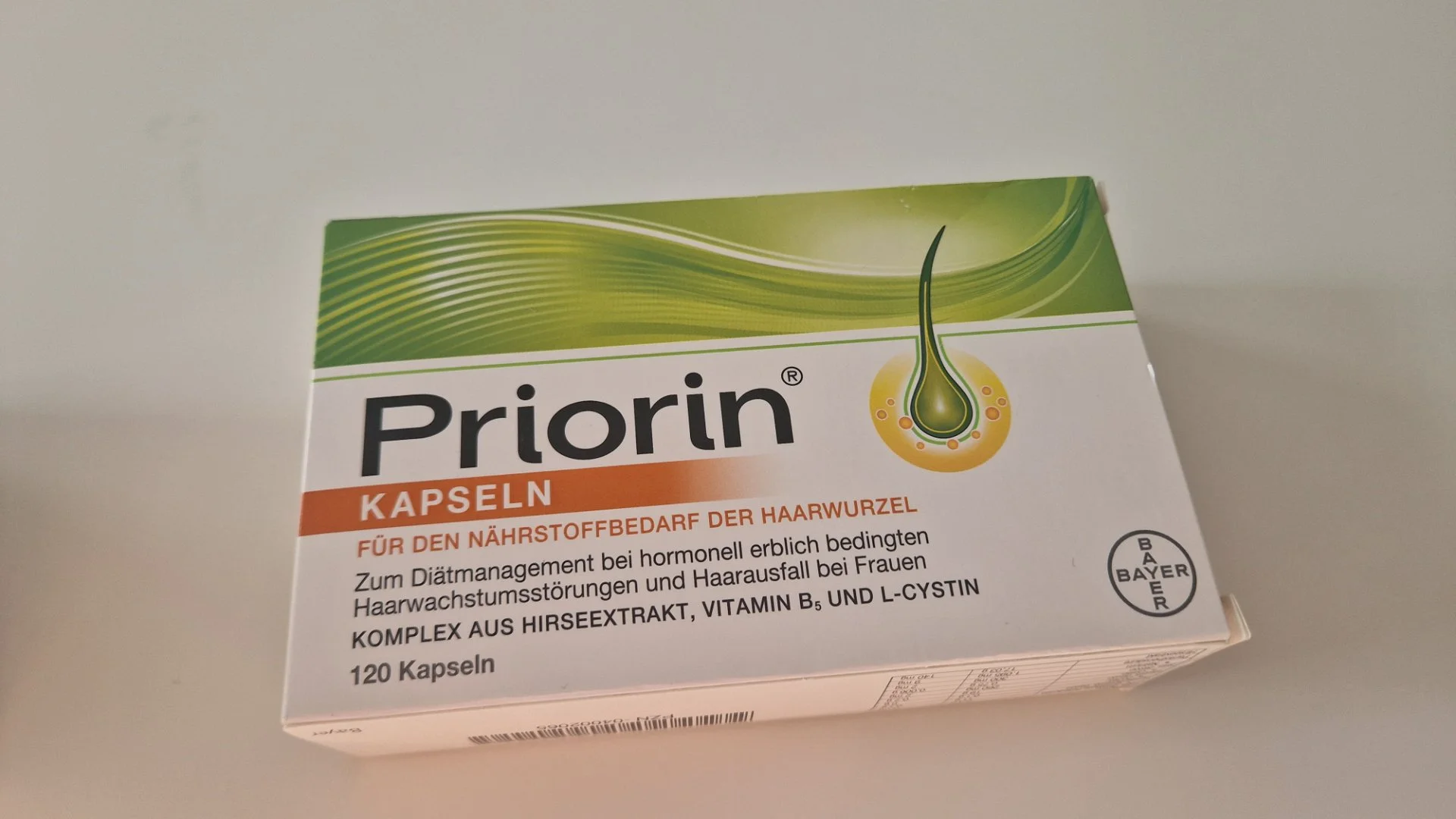 Приорин Priorin Kapseln 120 шт. витамины для роста волос Германия - изображение 1