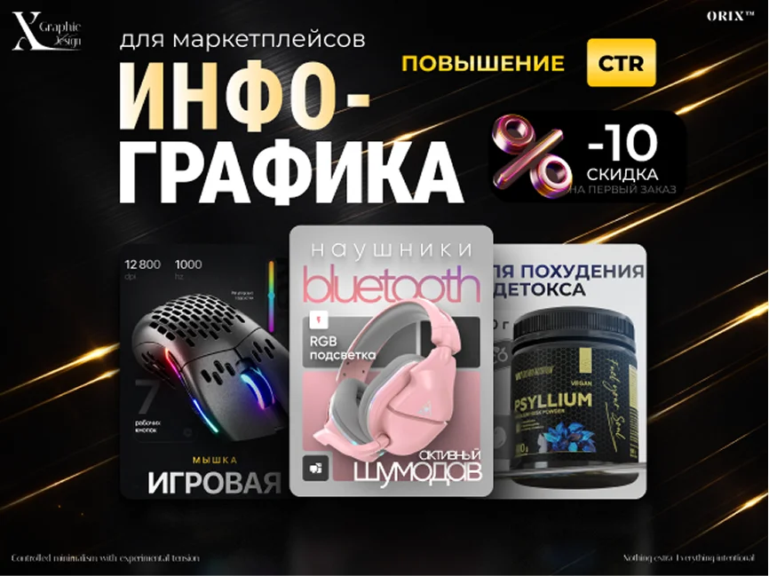 Инфографика для Wildberries/Ozon Карточки товара - изображение 1