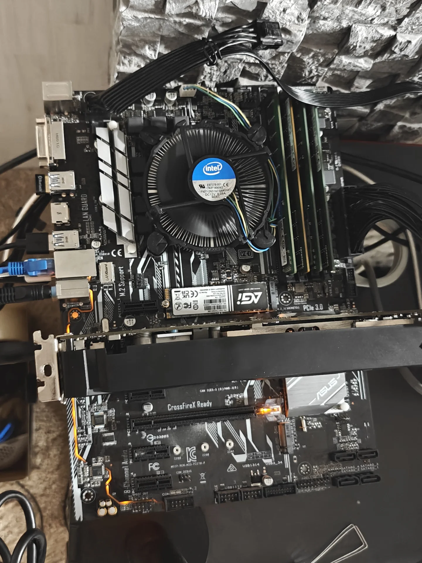 Комплект Z270 + i9 9900 + кулер - изображение 1