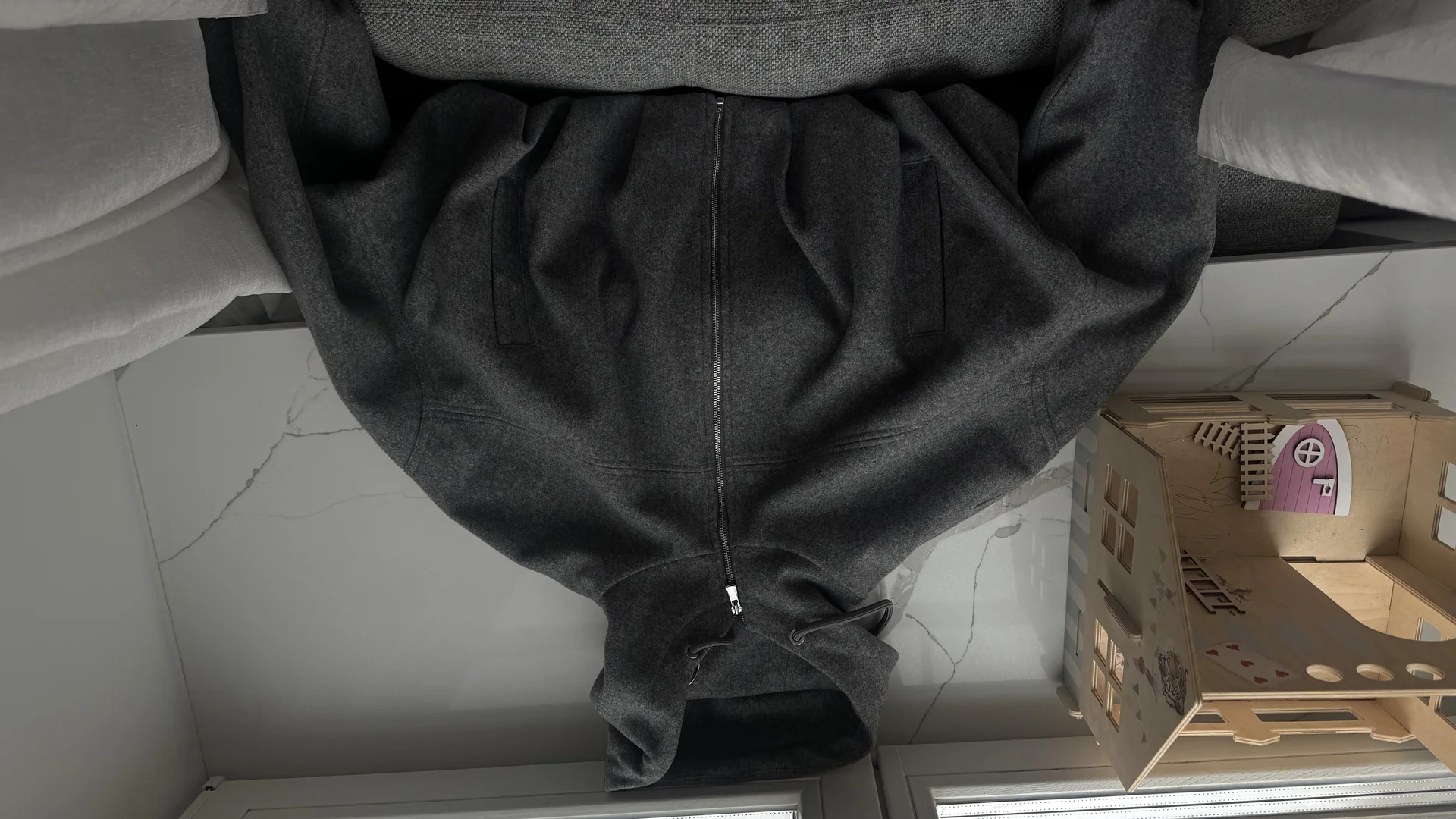 Ветровка Zara wool jacket - миниатюра 5