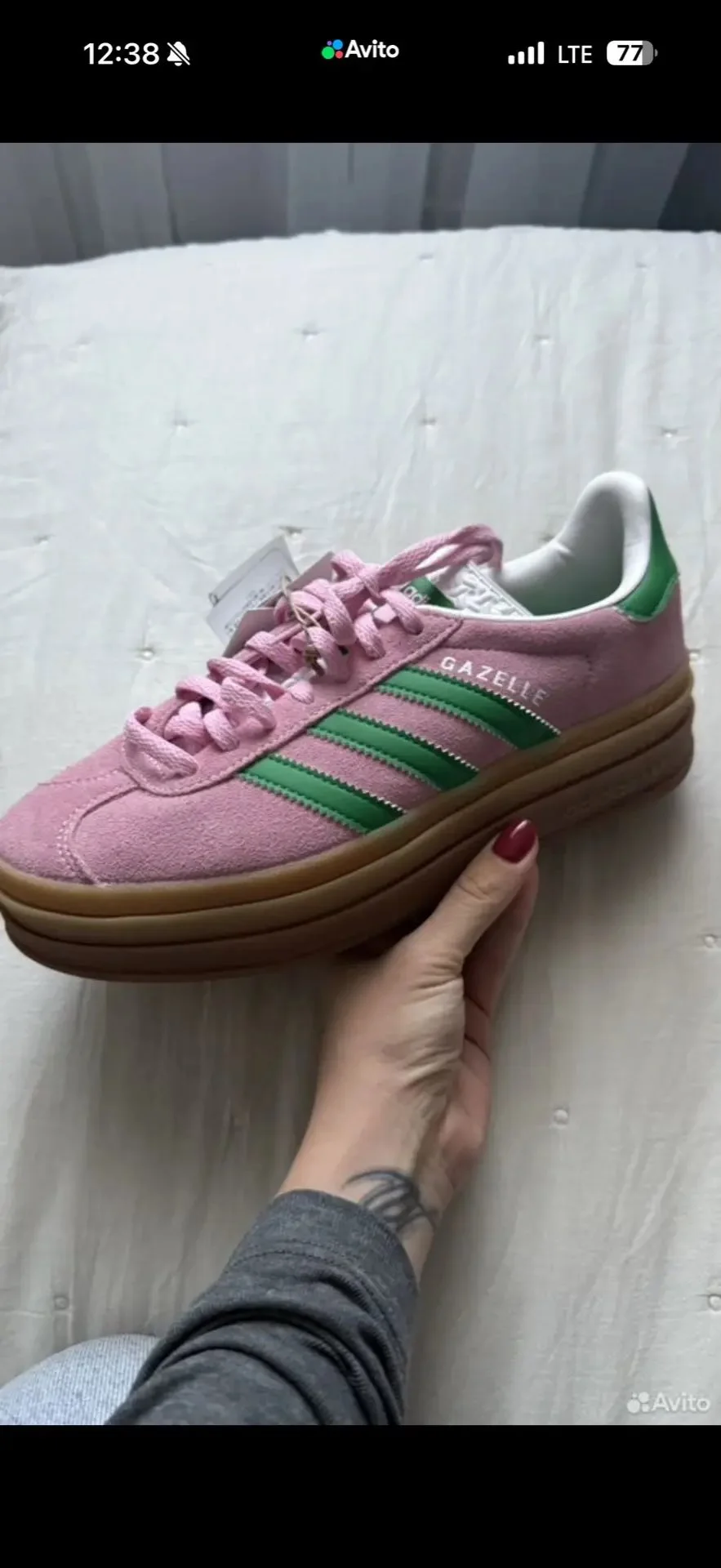 Кроссовки Adidas Gazelе оригинал - миниатюра 2