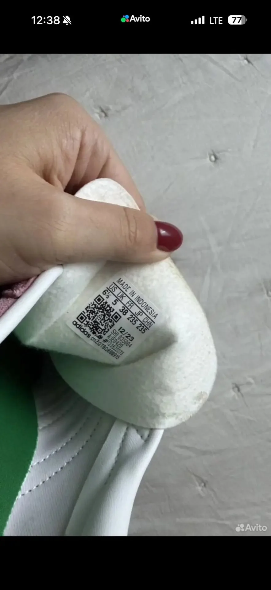 Кроссовки Adidas Gazelе оригинал - миниатюра 3