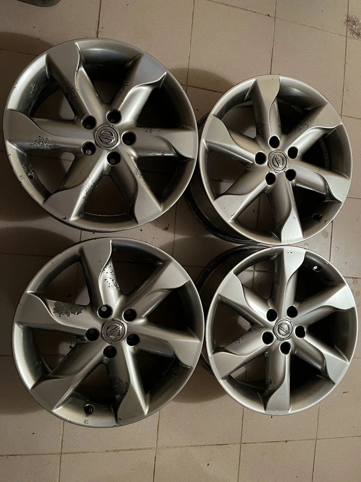 Литые диски Nissan 7.5×R18 5×114.3 - миниатюра 2