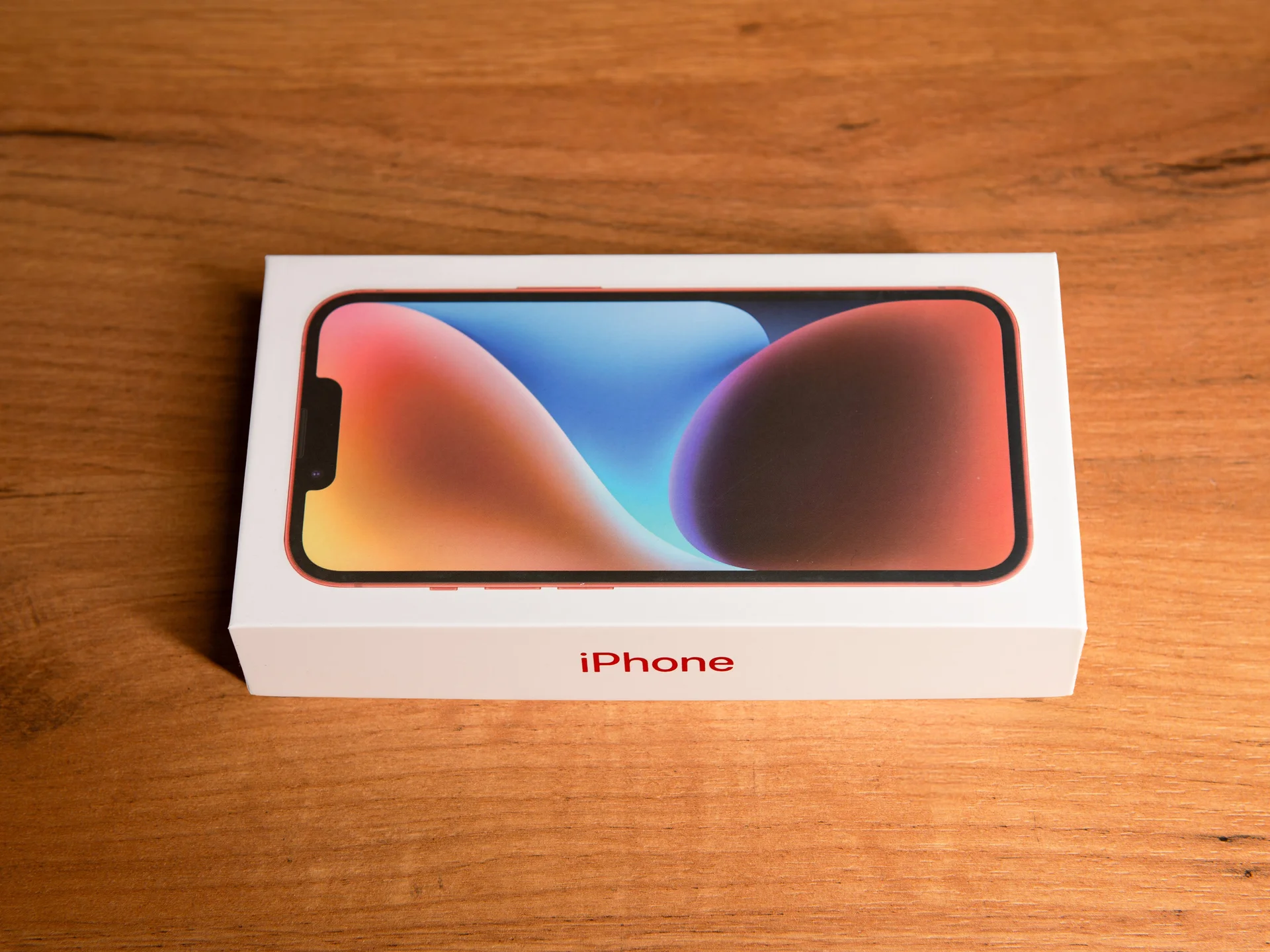 Коробка iPhone 14 Plus Red (Красный) - изображение 1