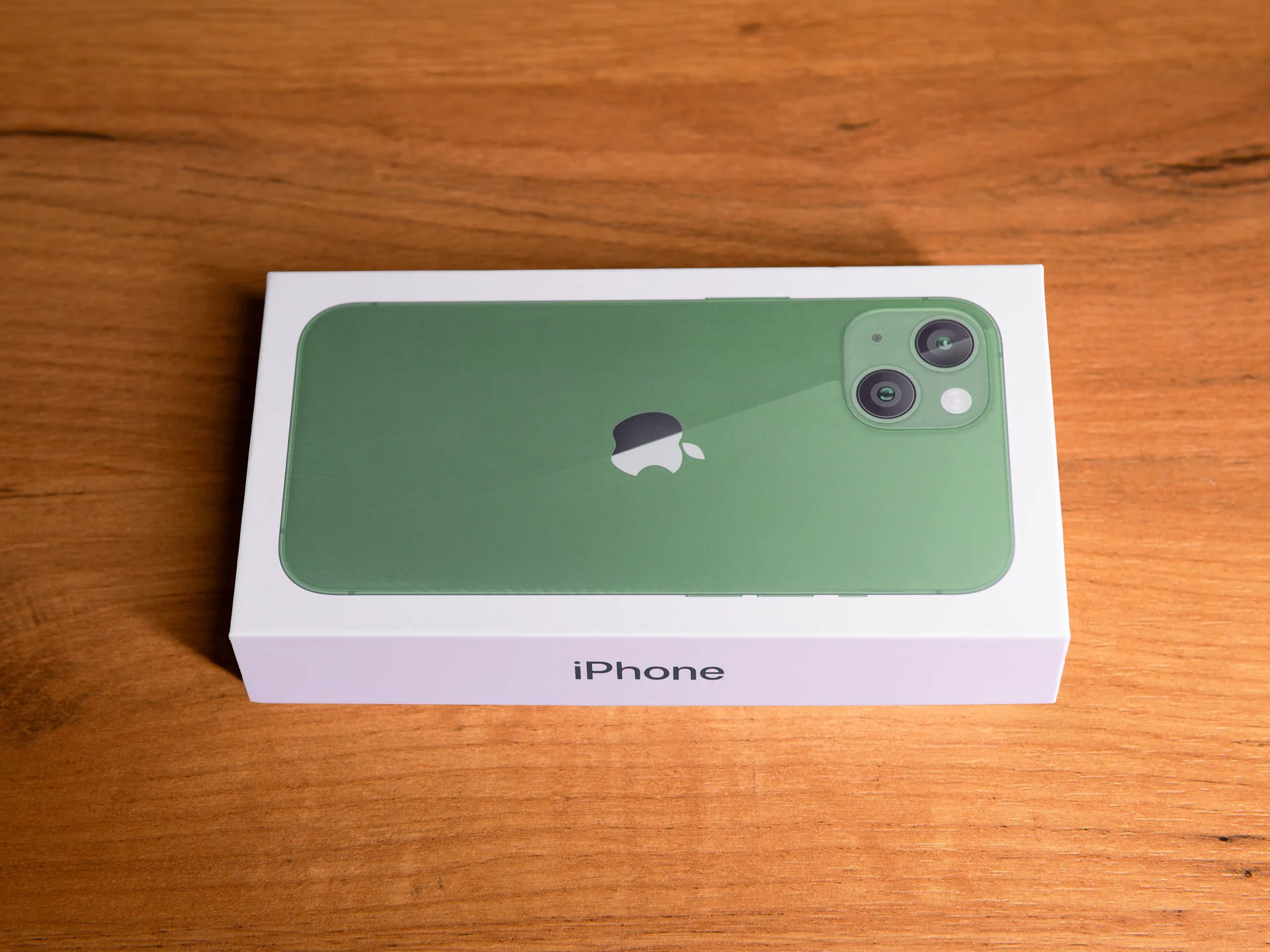Коробка iPhone 13 Mini Green (Зелёный) - изображение 1