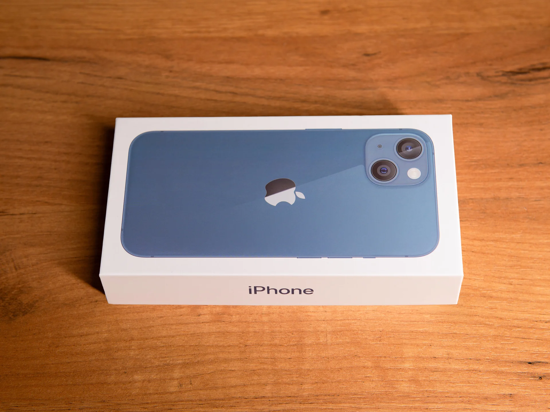Коробка iPhone 13 Blue (Синий) - изображение 1