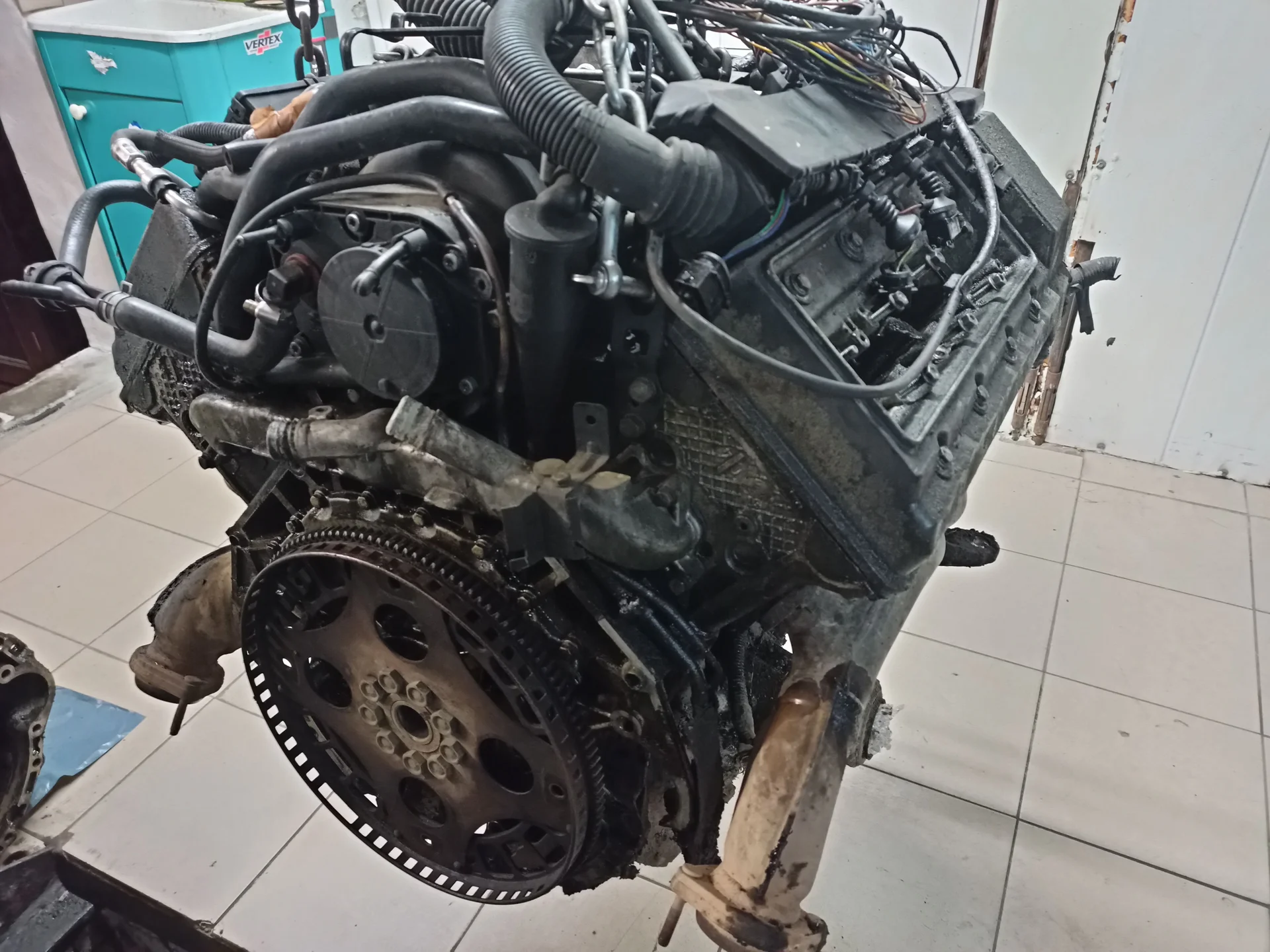 Двигатель м62 б44 для БМВ х5 е53 - миниатюра 4