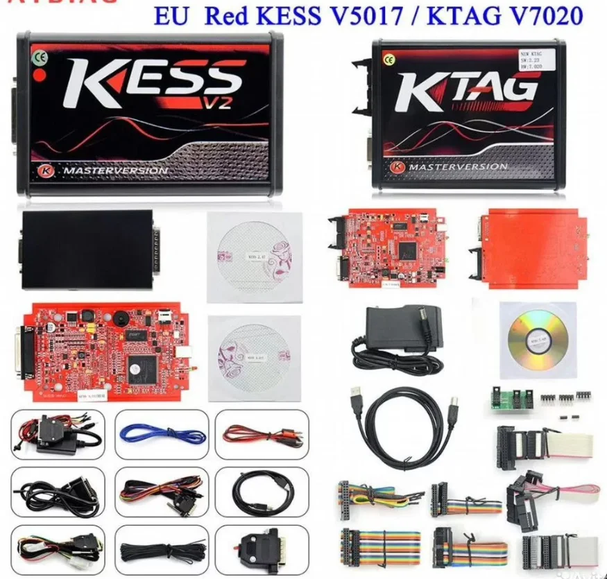 Программатор для чип тюнинга Kess Ktag комплект - миниатюра 2