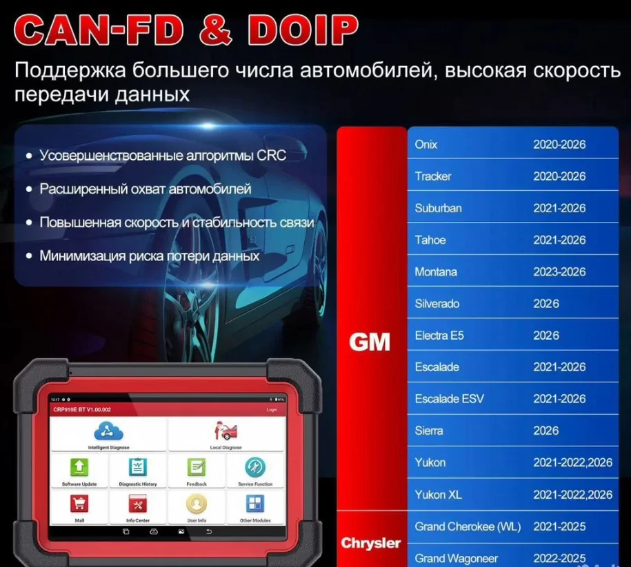 Автосканер Launch x431 original комплект - миниатюра 3