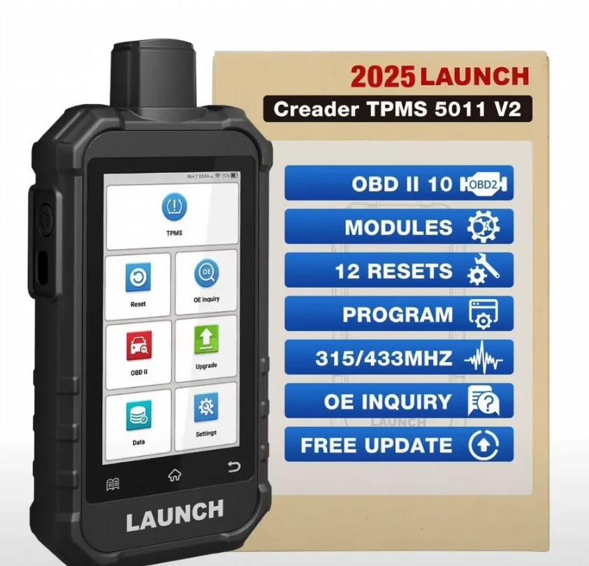 Программатор tpms поддерживает диагностику и сброс - изображение 1