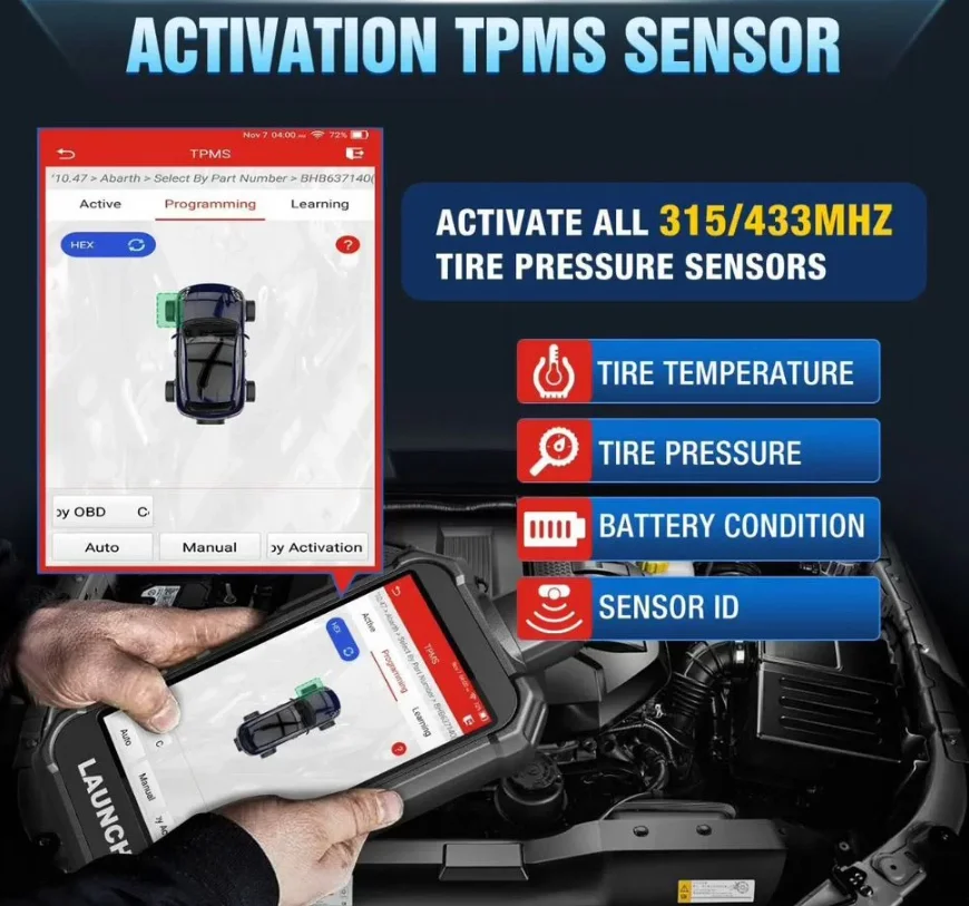 Программатор tpms поддерживает диагностику и сброс - миниатюра 4