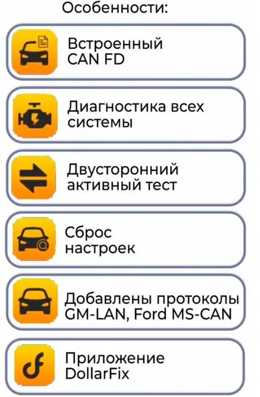 Автосканер Mucar Bt200 max - миниатюра 5