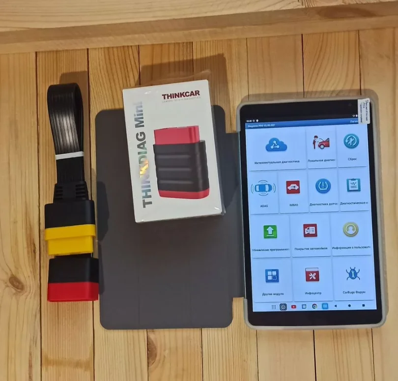 Launch DiagZone Комплект с планшетом 8" Лаунч - миниатюра 2