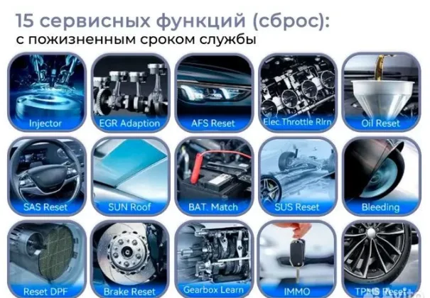 Автосканер на сервис в гараж Launch лаунч - миниатюра 3