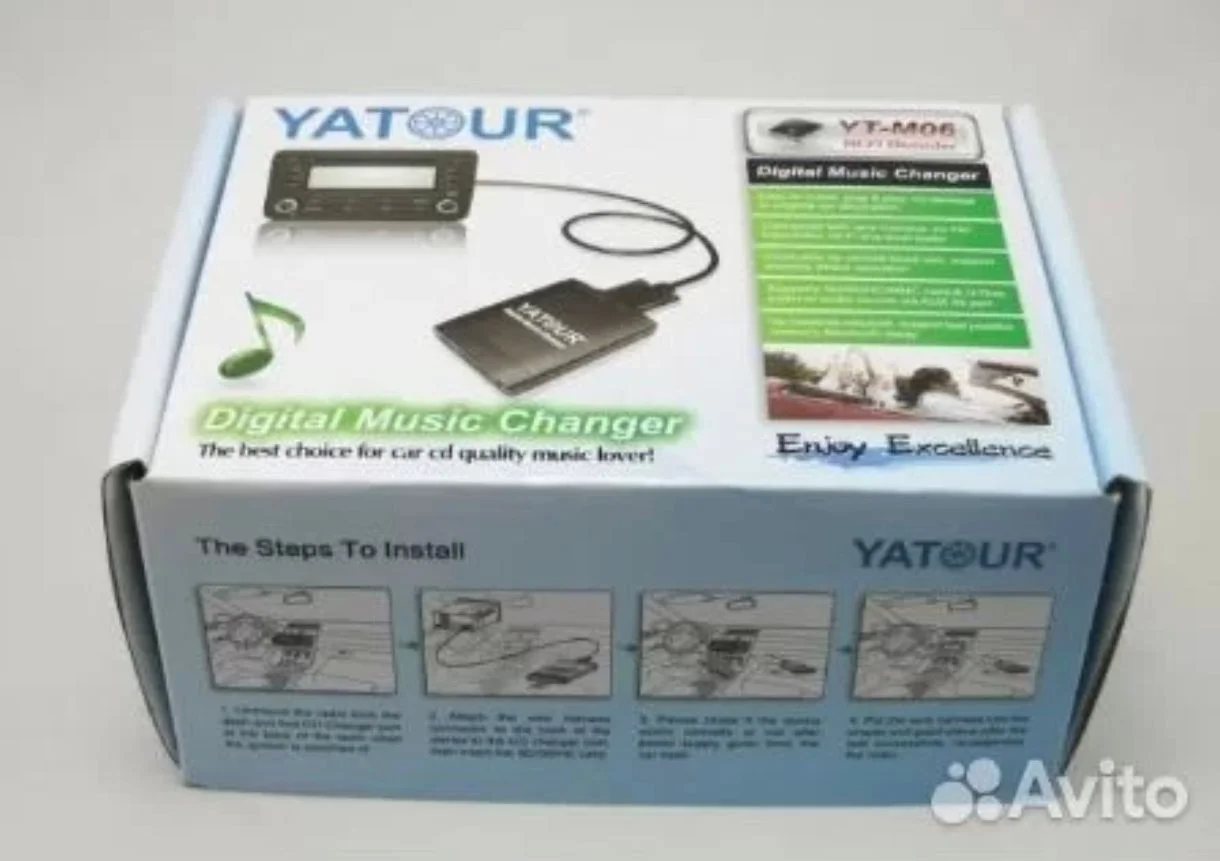 Yatour c USB AUX для Toyota и Lexus 6+6 и 5+7 - миниатюра 3