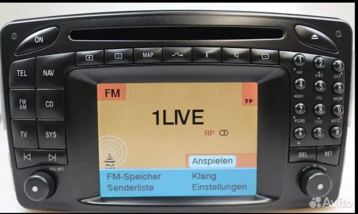 Bluetooth aux модуль Mercedes Comand APS 2.0 - миниатюра 5