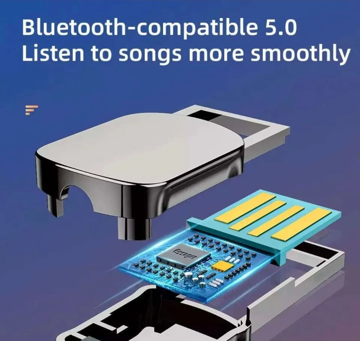 Bluetooth aux адаптер версии 5.0 - миниатюра 3