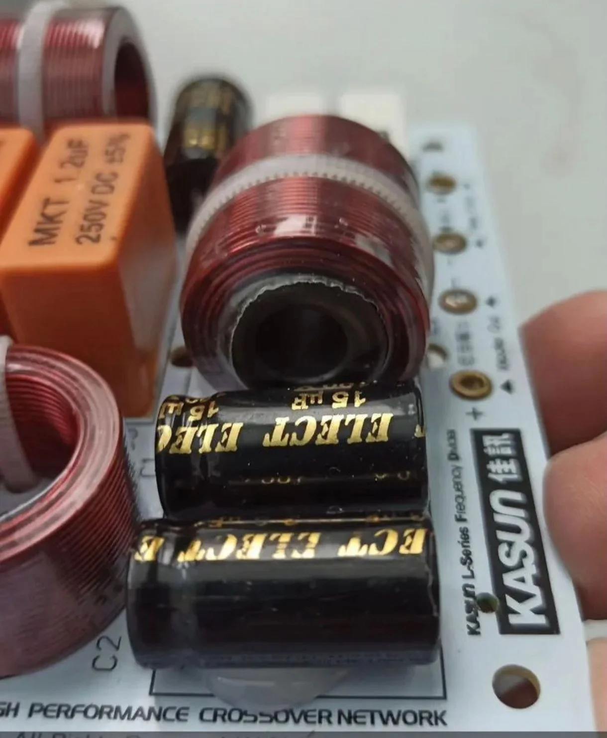 Кроссовер 2шт делитель частоты 3 канала 200w - миниатюра 10