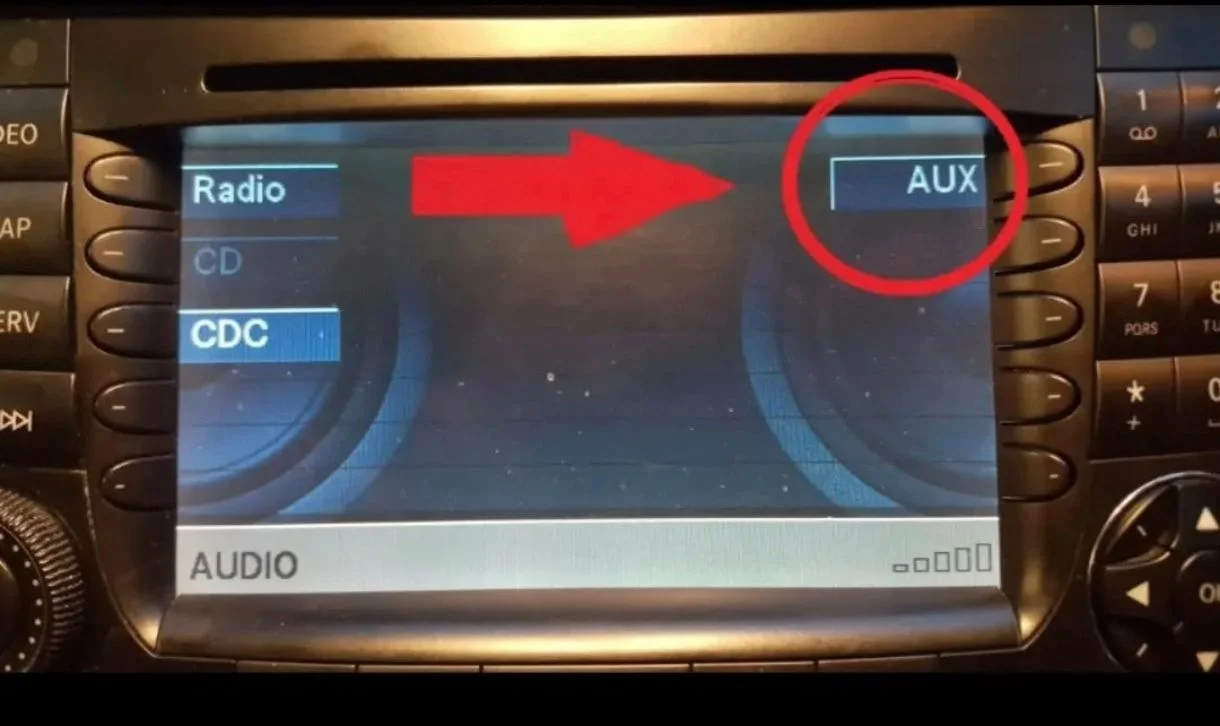 Mercedes w211 CLS SLK Bluetooth Aux адаптер - миниатюра 4