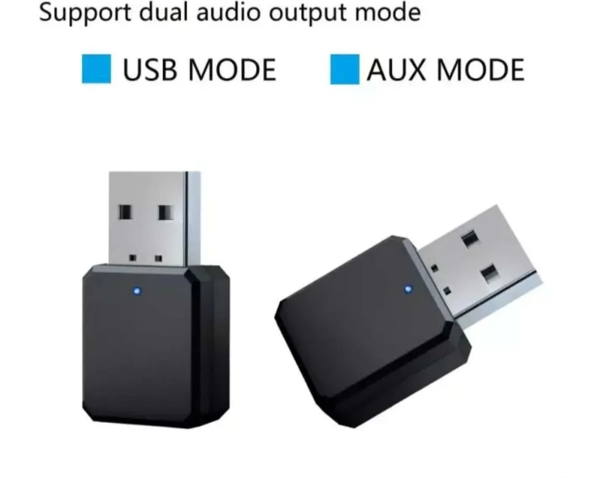 Aux USB Bluetooth адаптер модуль - миниатюра 2