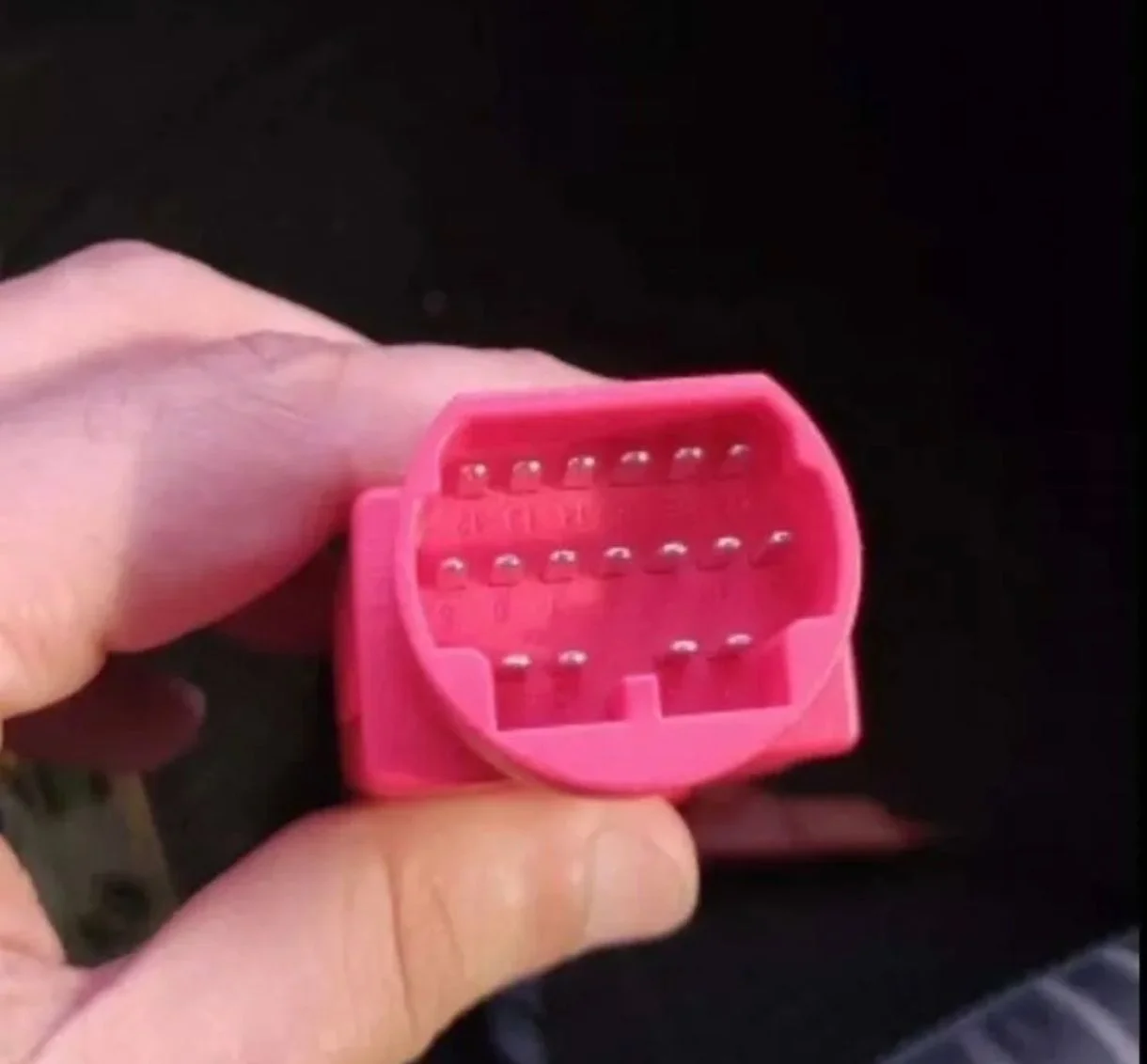 Переходник Mazda 17pin Obd2 оригинальный - миниатюра 3