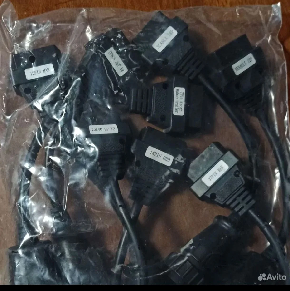 Набор переходников OBD2 для грузовых автомобилей - миниатюра 2