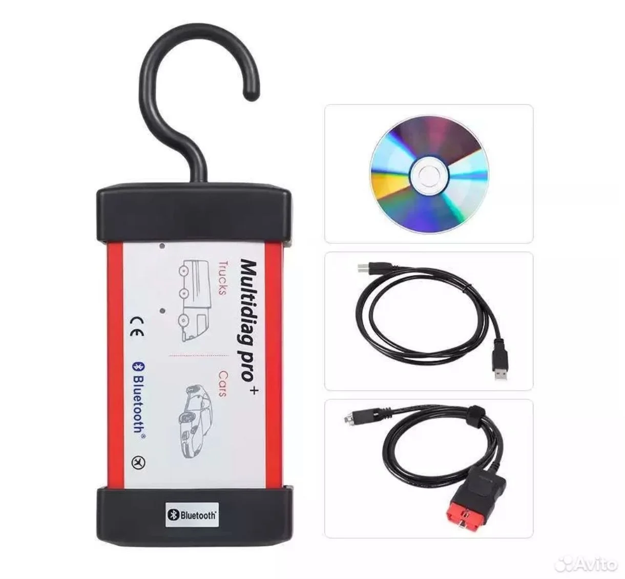 Автосканер Delphi ds150e Autocom bluetooth WOW - миниатюра 3