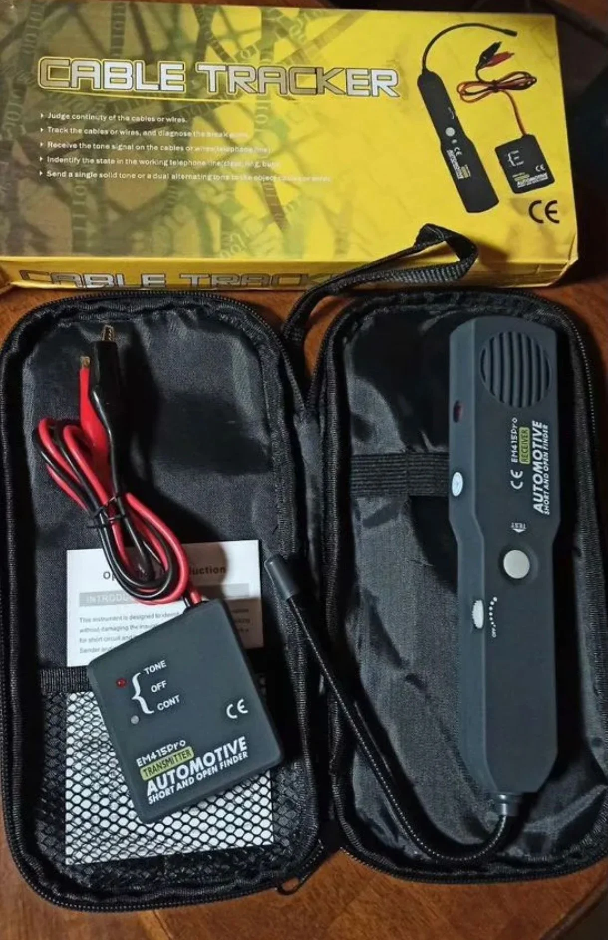Тестер обрыва электро цепей EM-415 PRO - миниатюра 2